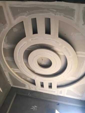 3D Gypsum Board-False Ceiling Designs