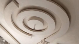 3D Gypsum Board-False Ceiling Designs