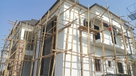 Exterior Cement And Interior Pop Wall Screedings With Chemicals