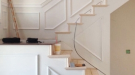 POP Interior Wall Detailing + Staircase Detailing Designs 1