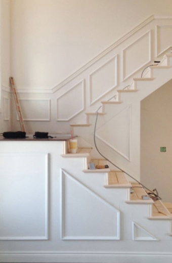 POP Interior Wall Detailing + Staircase Detailing Designs 1